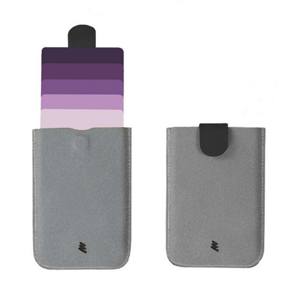 Tarjetero portátil ultrafino, multifunción, resistente al agua, para guardar tarjetas, para de: A3