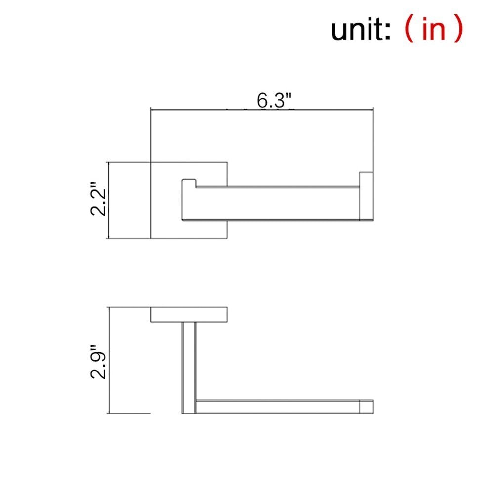 Toilet Paper Holder Tissue Roll Holder Hanger Matte Black Bathroom Accessories Wall Mount держатель для туалет