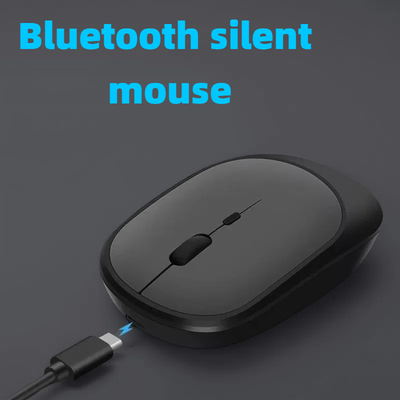 Wireless Mouse Bluetooth USB Silent Mice Adjustable DPI Ergonomic Rechargeable Gaming Mouse For Xiaomi Tablet