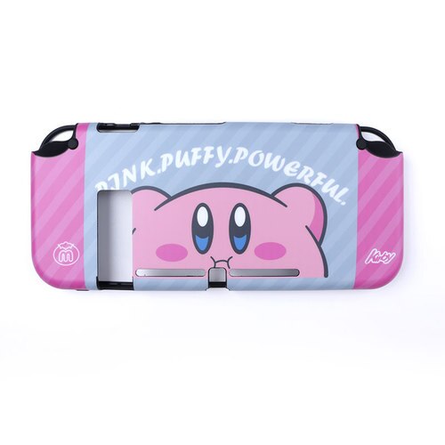 Nintend Interruttore Custodia protettiva Borsette Copertura Anime Dinosauro Sveglio Del Fumetto A Tema Del Silicone Agganciabile Per Nintend Interruttore Accessori NS: Kirby