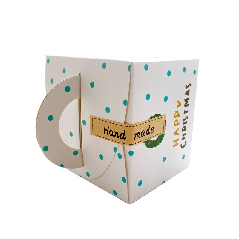 180pcs/lot White HAND MADE Long Strip Adhesive Sealing Sticker DIY Packaging Sealing Label Kraft Sticker Baking Stickers