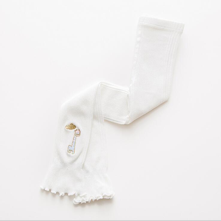 Mallas bordadas de algodón para niños y niñas, pantalones de color caramelo, 6 estilos, novedad de primavera: 4 / 1 to 3 year