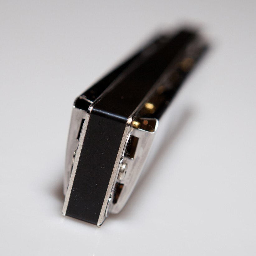 Swan Harmonica 24 Holes C Tone - Tremolo Harmonica for Beginners - Phosphor Bronze Reeds - Metal Body