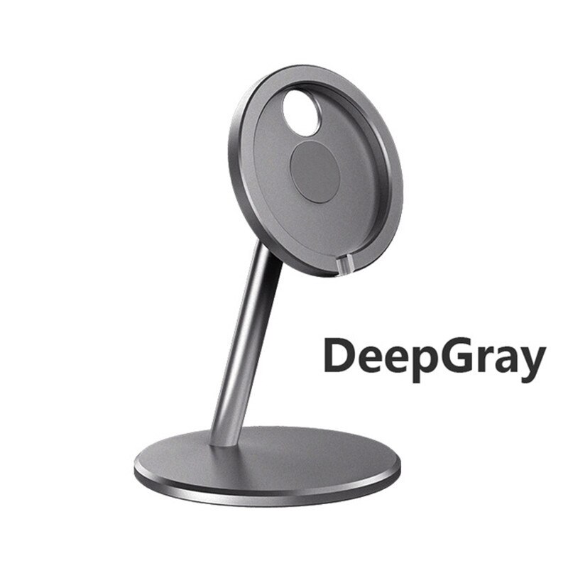 Magnetic Wireless Phone Charger Stand - 15W Fast Charging - Type-C Cable Included - For iPhone 12 Series: Gray