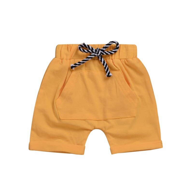 Baby Kids shorts Boy Girl Baby Katoen Rubber band Pocket shorts Slipje Voor Kinderen Hoogwaardige Onderbroek: R / 18m