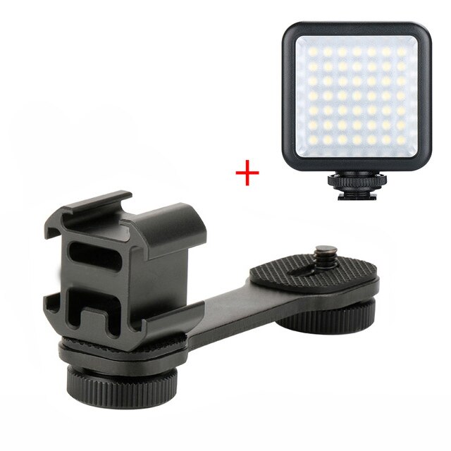 Mount adapter For Gimbal Zhiyun Smooth 4 Snoppa Atom Shoe Mount Adapter Microphone Bracket for DJI Osmo Mobile 3 Osmo Pocket: Green