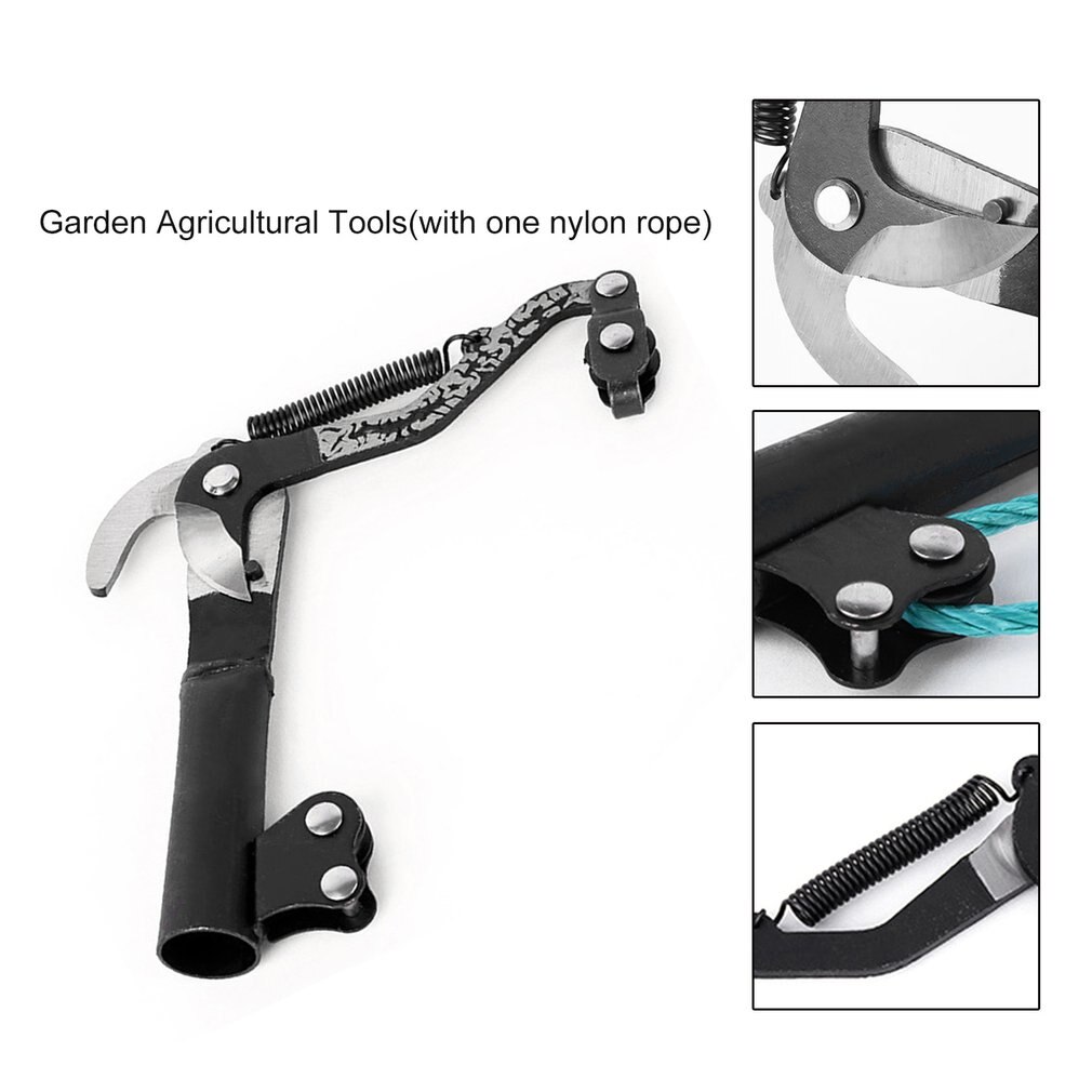 Pulley High Branch Scissors Garden Farm Tools Pruning Tool Fruit Tool Extendable Scissors Picking Fruit Garden Trimmer