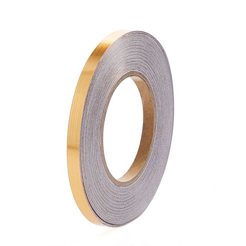 0.5/1/2*5000Cm Zilver/Goud Lijm Vloer Tegel Strip Naad Sticker Waterdicht Muur Afdichtingstape Koper folie Tape