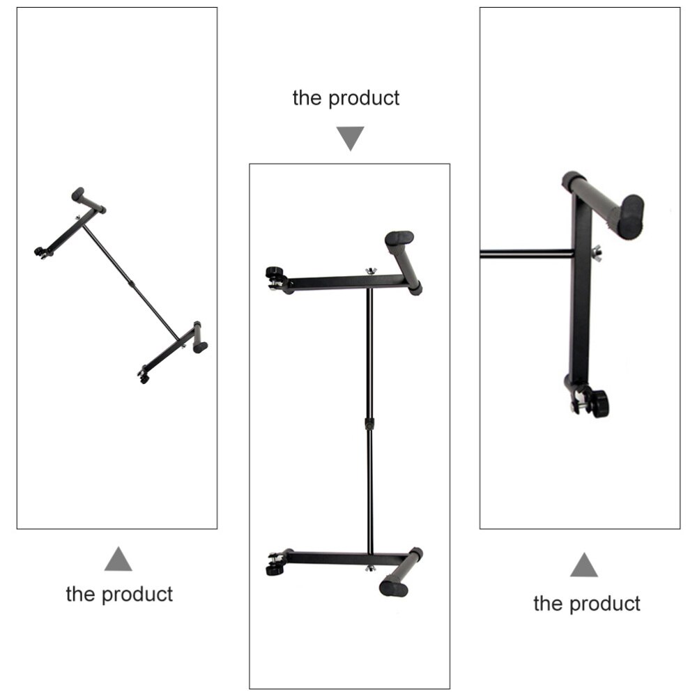 Universal Keyboard Stand Electric Stand Rack Piano Keyboard Stand (Black)