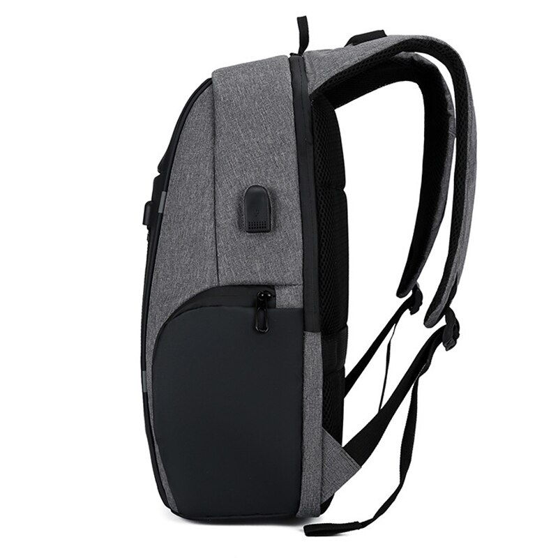 Laptop-rucksack mit super-usb-ladefunktion, reflektierenden streifen, große reisetasche, wasserdichter rucksack für herren