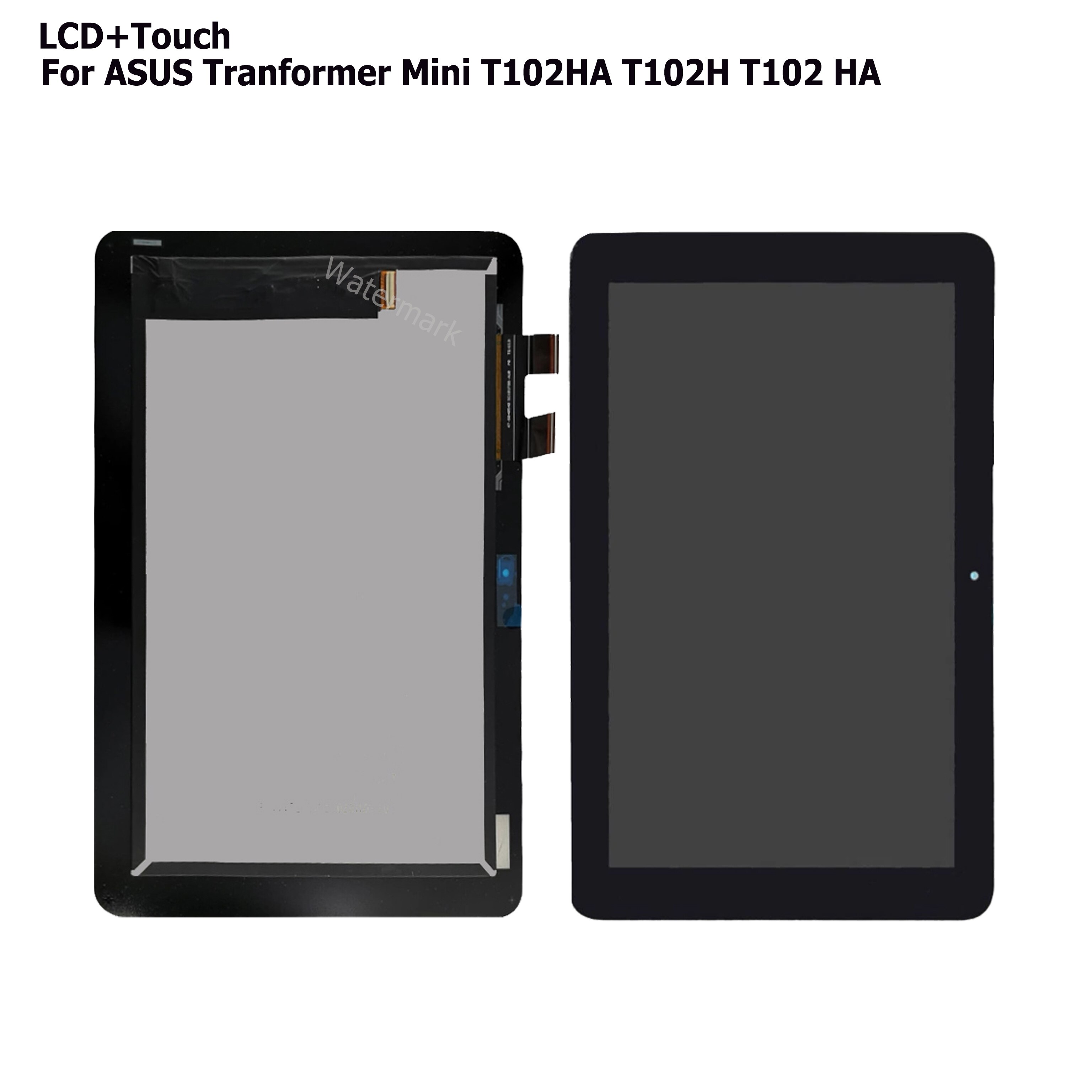 Écran tactile de remplacement pour ASUS Transformer Mini T102HA, T102H, T102 HA: Black Assembly