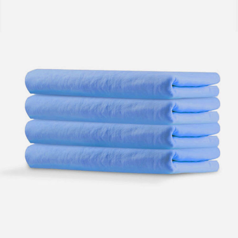 Toalla de baño para mascotas, absorbente, suave, para perros y gatos, PVA, de secado rápido: Blue / 43x32 cm