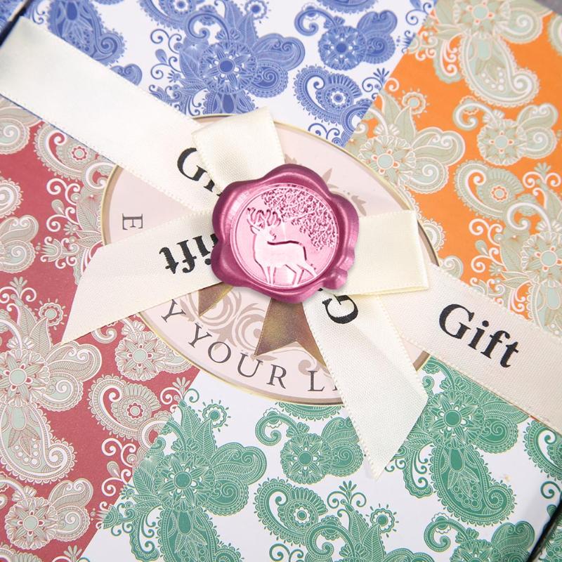 Handmade Fire Painting Stamp Animal Patterns Wax Seal for Scrapbooking Stamps Wedding Decorative Wedding Cards