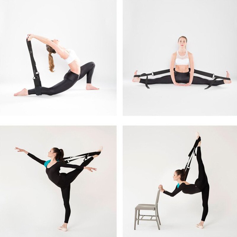 Ballet Band Soft Opening Belt Elastic Pull Up Strap Fitness Pilates Dance Training Yoga Stretching Resistance Band