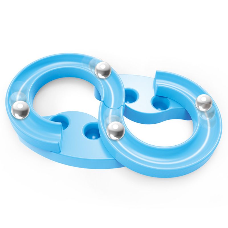 Stress Relief Toy 8 Track Fidget Pad Spinner Challenging Desk Toy Handle Toys Q6PD