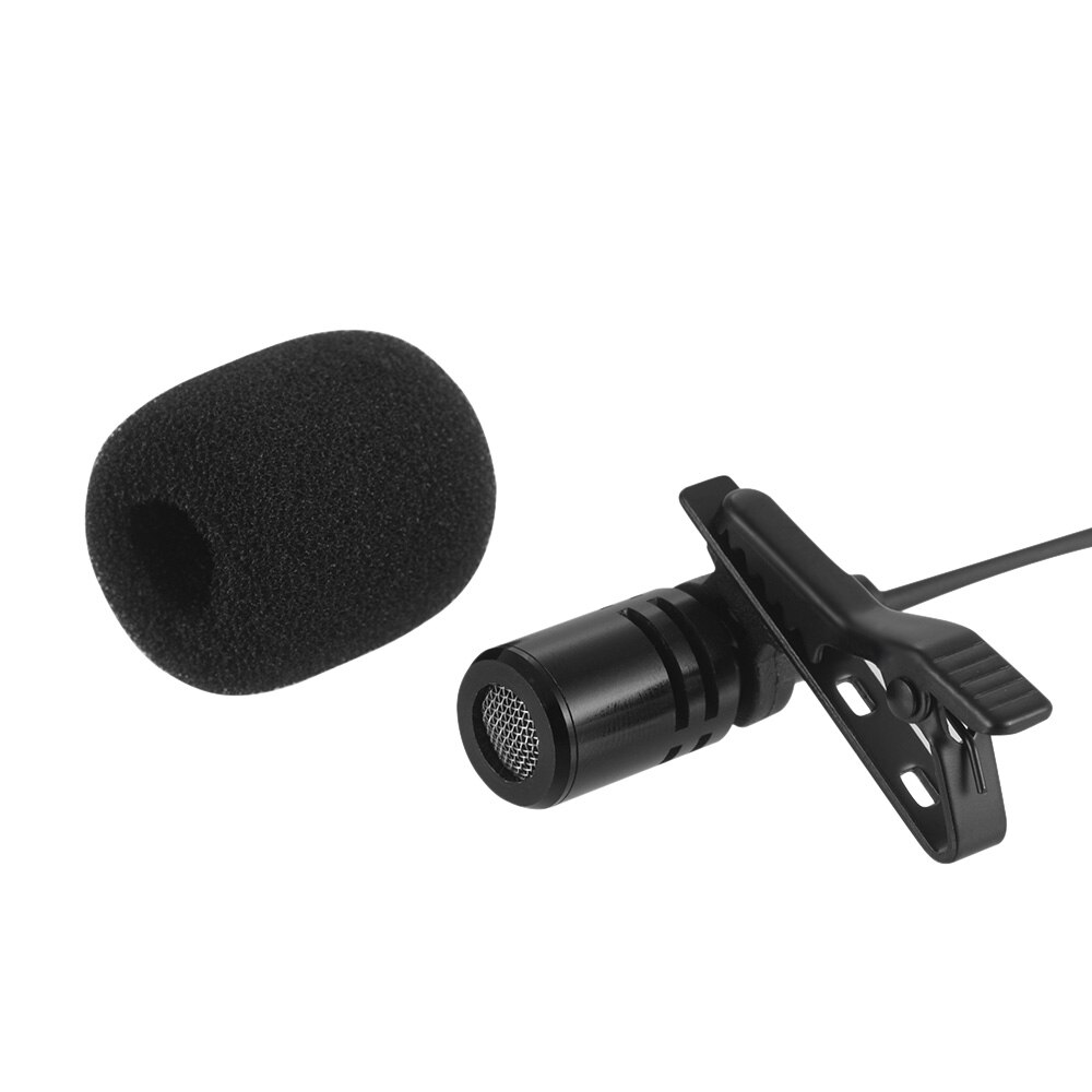 XYTAHDM 10 Pezzi Clip Microfono Lavalier, Metallico, Nero, Modern Style