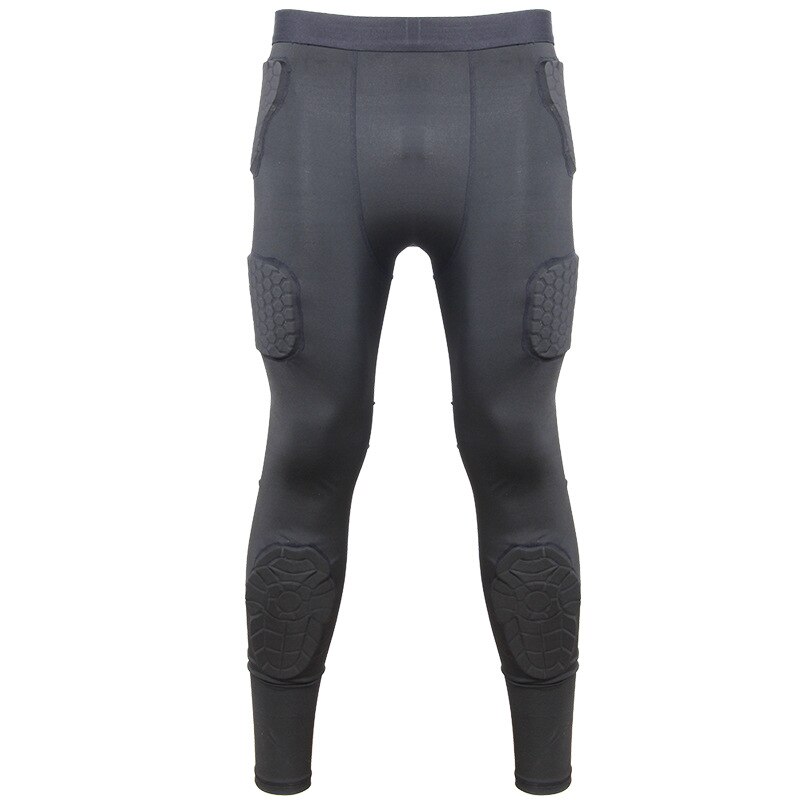 Rugby homme gants De Gardien De But De Football Pantalon D'entraînement De Football Américain Plaquettes D'entraînement Adulte De Fitness Genou Pantalon De Sécurité