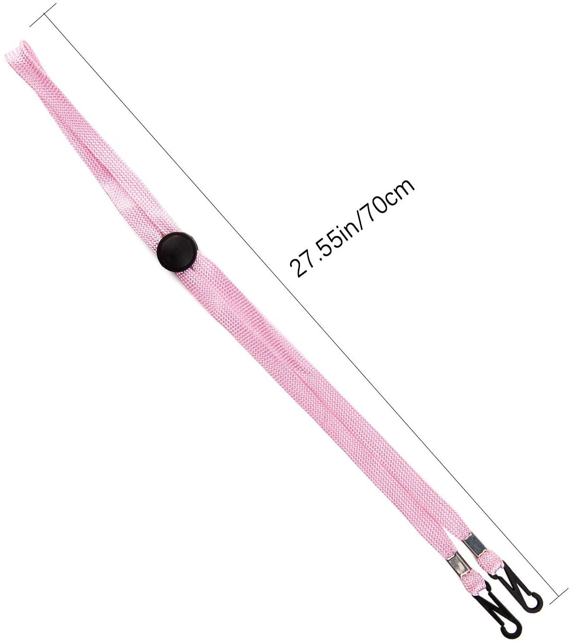 Correa de extensión ajustable para mascarilla soporte para oreja práctico y práctico soporte para oreja, para colgar en el cuello, 5 uds. # M3