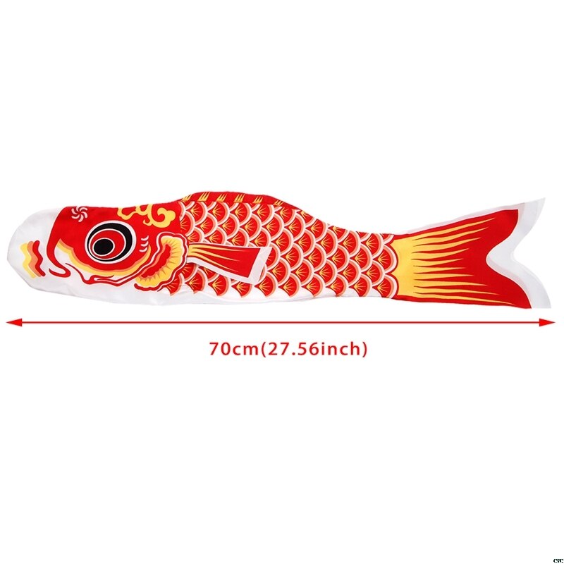 70cm Japanese Carp Windsock Streamer Fish Flag Kite Koi Nobori Koinobori