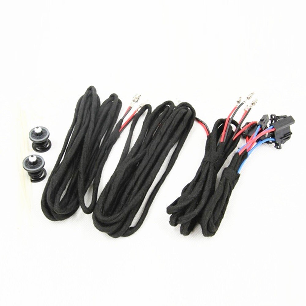 TUKE-altavoz OEM Air Corne haut-parleurs para coche, tweeter + talonario + Cable para VW Golf Jetta Rabbitt Scorocco 5KD 035 411 A