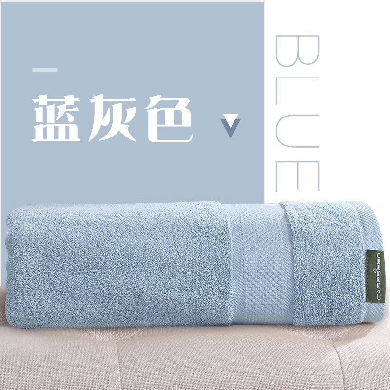 Hotel di lusso Telo da bagno In Cotone Adulti Aumentare Ispessimento Acqua-assorbente Morbida Grande Asciugamano per Gli Amanti del Bagno Femminile Donna B5T8: blue
