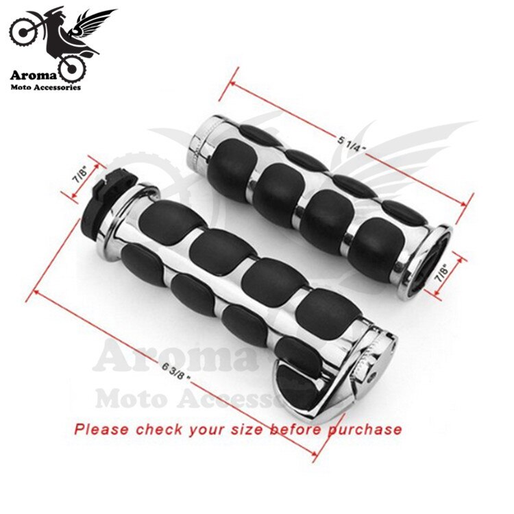 High Motorcycle Handlebar Grips for Harley Davidson motorcycle Accessories motor parts motocross handle grips aluminum