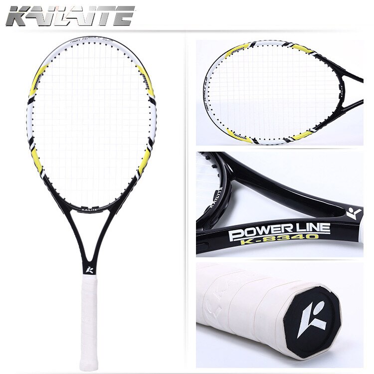 1 Pcs Tennis Racket Raquets Carbon Fiber High Nylon For Women Training Entertainment With Bag Ball String Sweatband