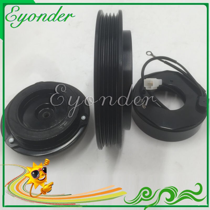 A/C AC Air Conditoning Cooling Compressor Clutch Assembly PV4 10PA15C for MITSUBISHI PAJERO V31 2.4 port Pickup Triton L200