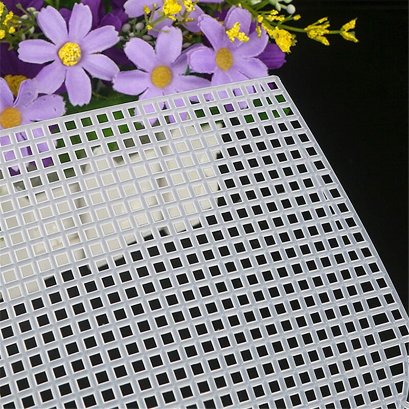 Plastic Gaasdoek Voor Het Maken Van Tassen, Doe-Het-Zellen Van Handwerktassen, Weefmateriaal, Klinkhaakzakken Gemaakt Van Plastic Rooster Haak Handwerkaccessoires