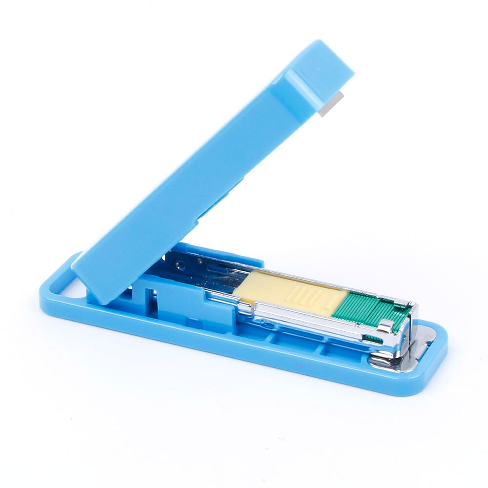 Mini Stapler set Staples 8*2cm Mini style candy color stapler grampeador kawaii stationery office material school supplies