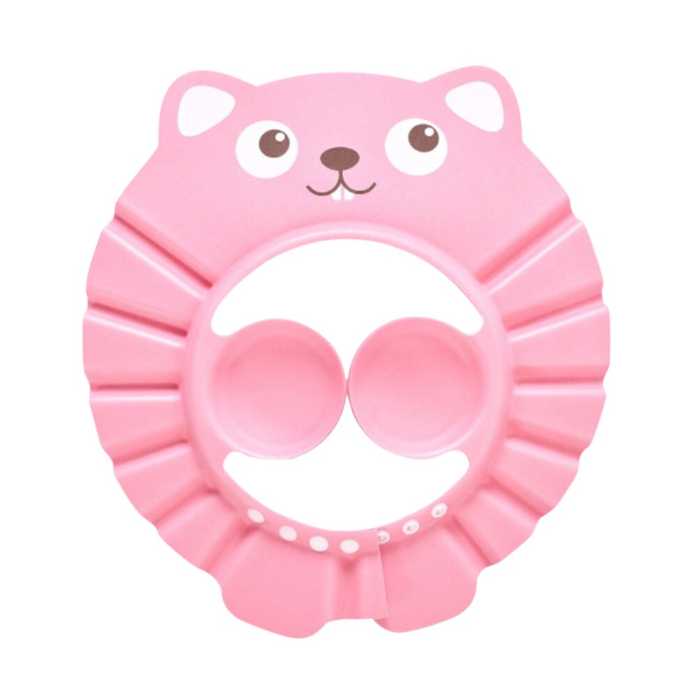 Bonnet de bain capote de sécurité shampooing chapeau réglable bébé douche protéger les yeux imperméable à l'eau lavage des cheveux bouclier shampooing