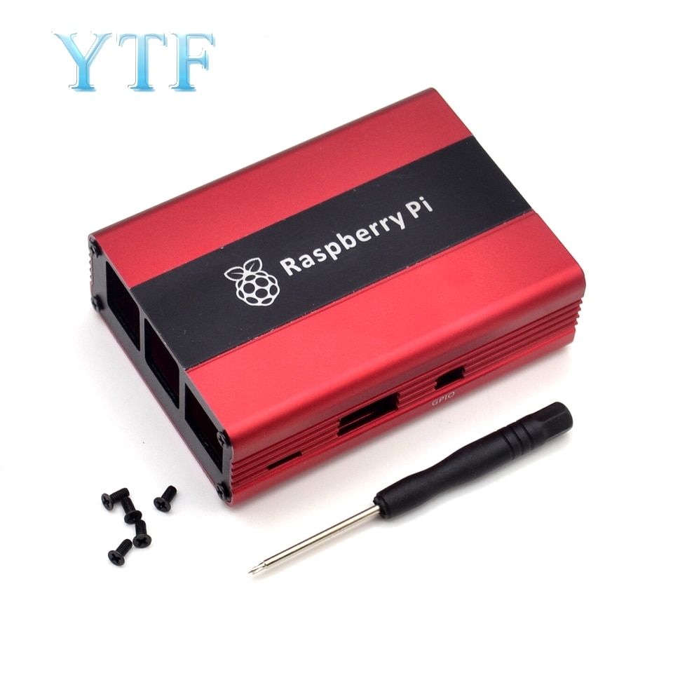 Aluminum Alloy Metal Case FOR Raspberry PI 3 B+ Case Model