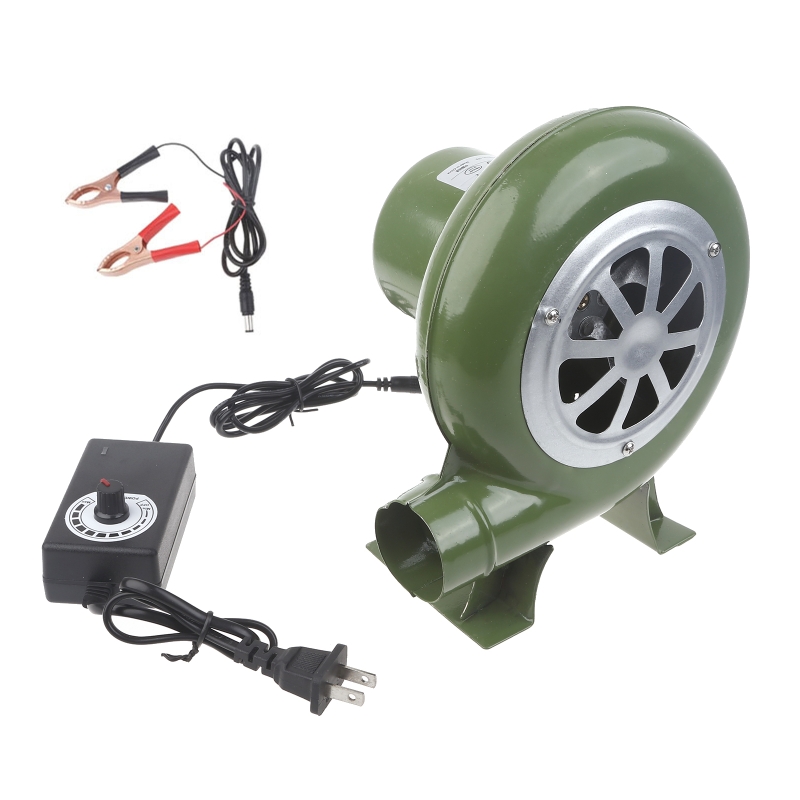 100 V 220 V elektrisches Gebläse HighPower 30/40/60/80 BBQ Camping Gebläse 2900 min