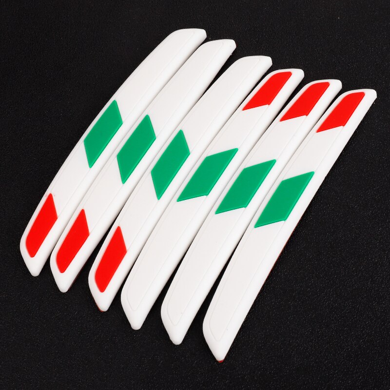 Protector de puerta de coche, 6 uds., para Borde de esquina, Protector de protección de moldura embellecedora, Protector de rayas, barra de Tope de puerta de coche: 8