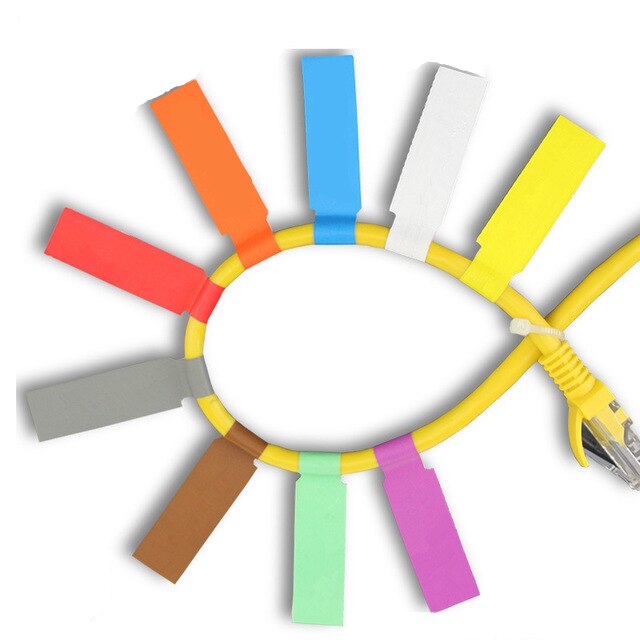 P-Type Kabel Label Papier Netwerk Kabel Label Drie-Proof Netwerk Kabel Classificatie Sticker