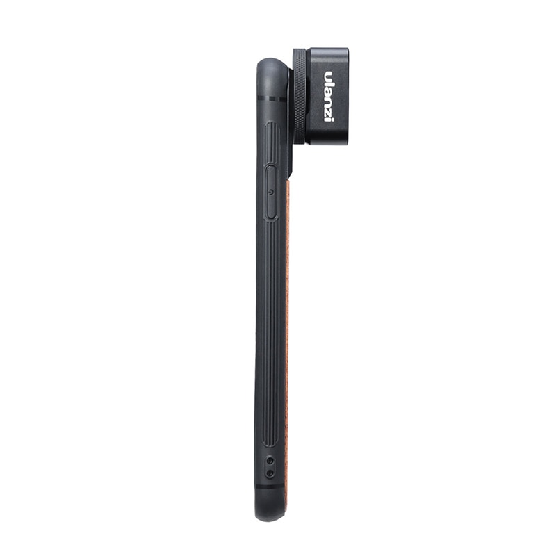 Ulanzi funda de teléfono de madera para iPhone 11, iPhone 11 pro, iPhone 11 pro Max con lente anamórfica lente Macro