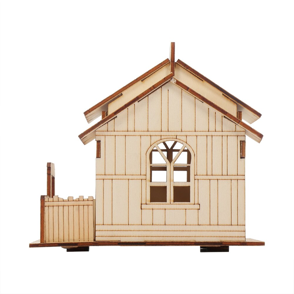 Moderne Gebäude Mit Blitz Nacht Lichter Romantische Villen Kleine Haus Einsparungen Dosen Holz Sparschwein Zu Hause Dekoration Für Art
