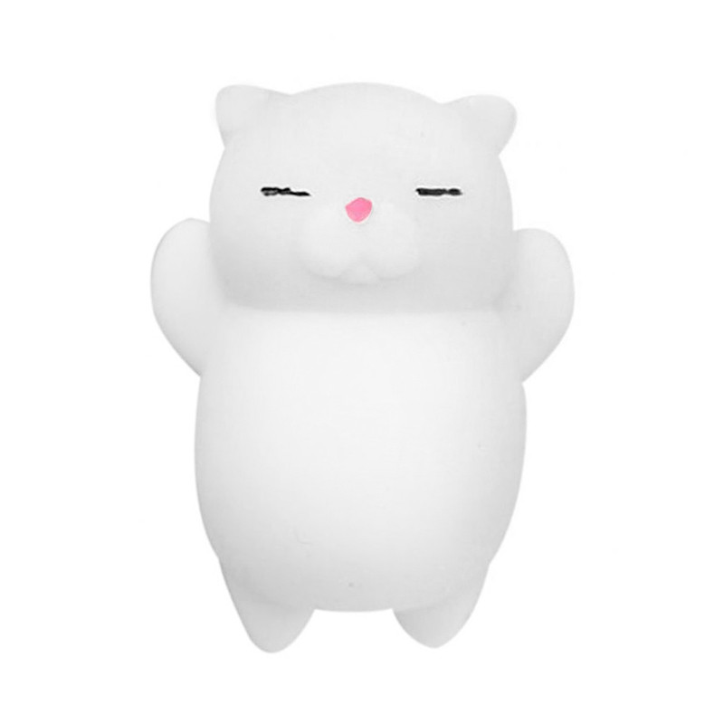 Cat Squishy Slow Rising Cute Soft Press Squeeze Mini Squishi Toy Phone Straps Stress Reliever Kawaii Squishies Stress Relief Toy: 02