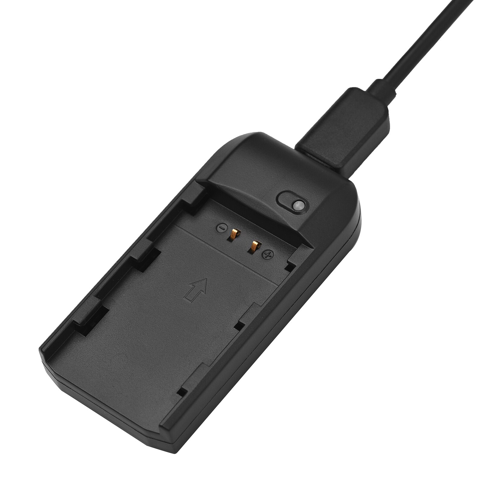 Mini Draagbare NP-FV5 Plus Batterij Oplader Met Indicatielampje Usb Oplaadkabel