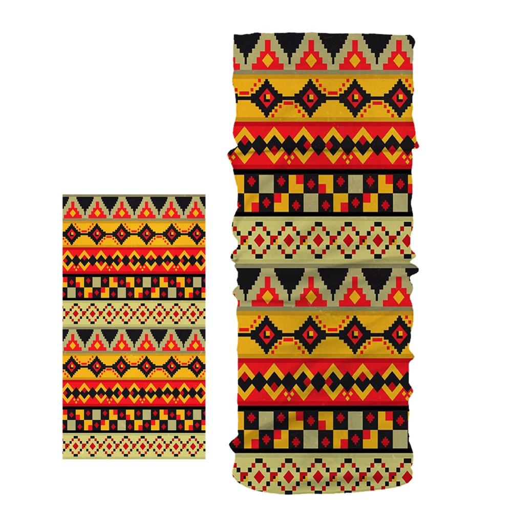 Tørklæde unisex magisk bandana polyester sømløs rørformet hijab hals rør sports tørklæde maske hovedbeklædning tørklæde: Stil 6
