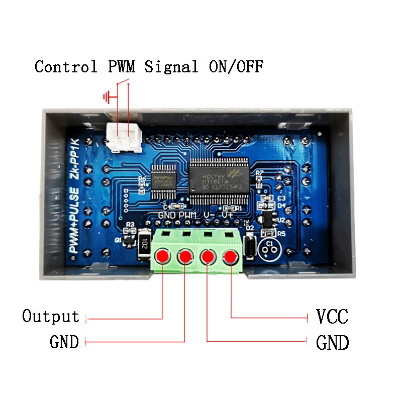 LCD Digital PWM Signal Generator Impuls Frequenz Pflicht Zyklus Einstellbare Platz Welle Rechteckigen Welle Signal Funktion Generator