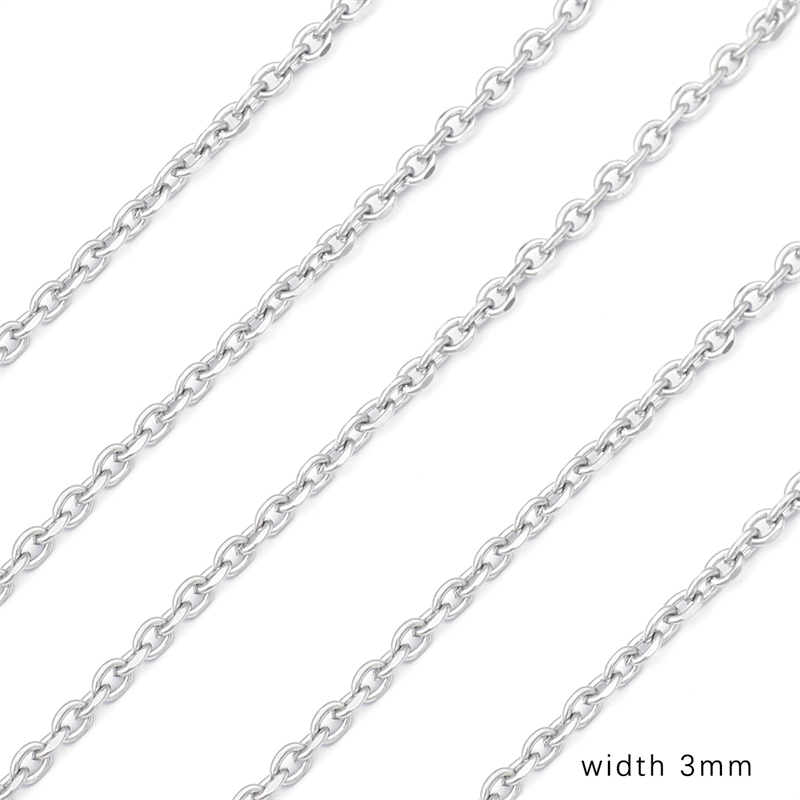 1Meters No Fade Stainless Steel Chains for Jewelry... – Vicedeal