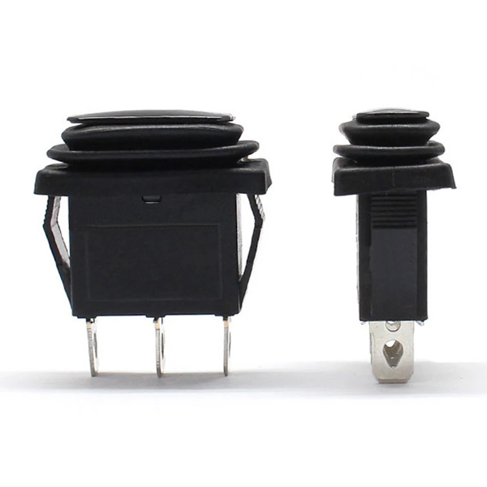 Interruptores de encendido y apagado para coche, dispositivo de 2/3 Pines, impermeable, balancín marino, LED, botón pulsador, KCD3