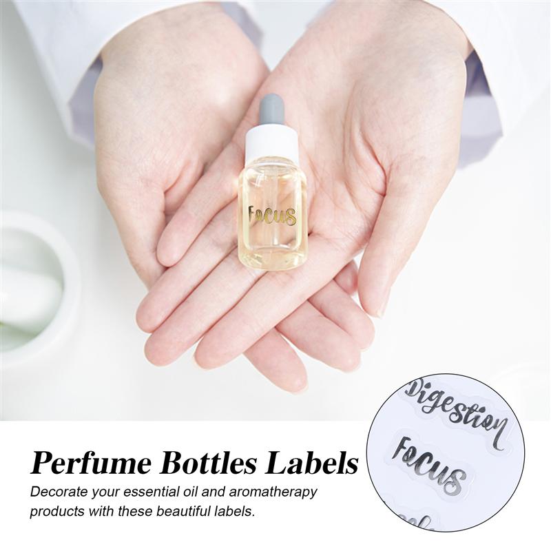 Étiquettes adhésives pour huiles essentielles, étiquette autocollante pour bouteille, étiquette autocollante pour organisateur de bouteilles d&#39;huile essentielle, 10 feuilles