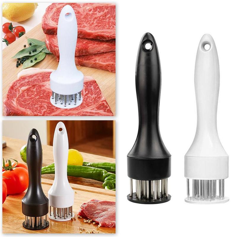 Kitchen Tools Top Meat Press Meat Tenderizer With Stainless Needle Tools Steel Kitchen Supplies H7N5