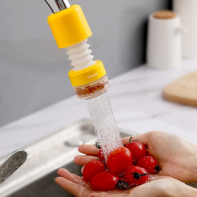 Universele Kraan Extension 360 Graden Aanpassing Waterbesparing Waskolf Splash Hoofd Tap Water Filter Keuken Kraan Accessoires