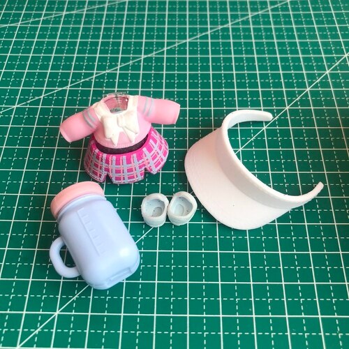 8cm doll clothes for LOLs doll clothes, bottles, shoes accessories for doll accessories: 07