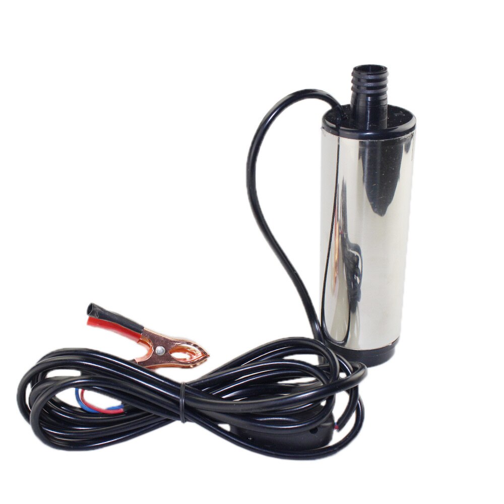 Elektrisk drivstoffpumpe 12v 24v for bilbåt diesel vann parafin nedsenkbar pumpeverktøy dc motor bil drivstoffpumpe 7#: 24v klipp