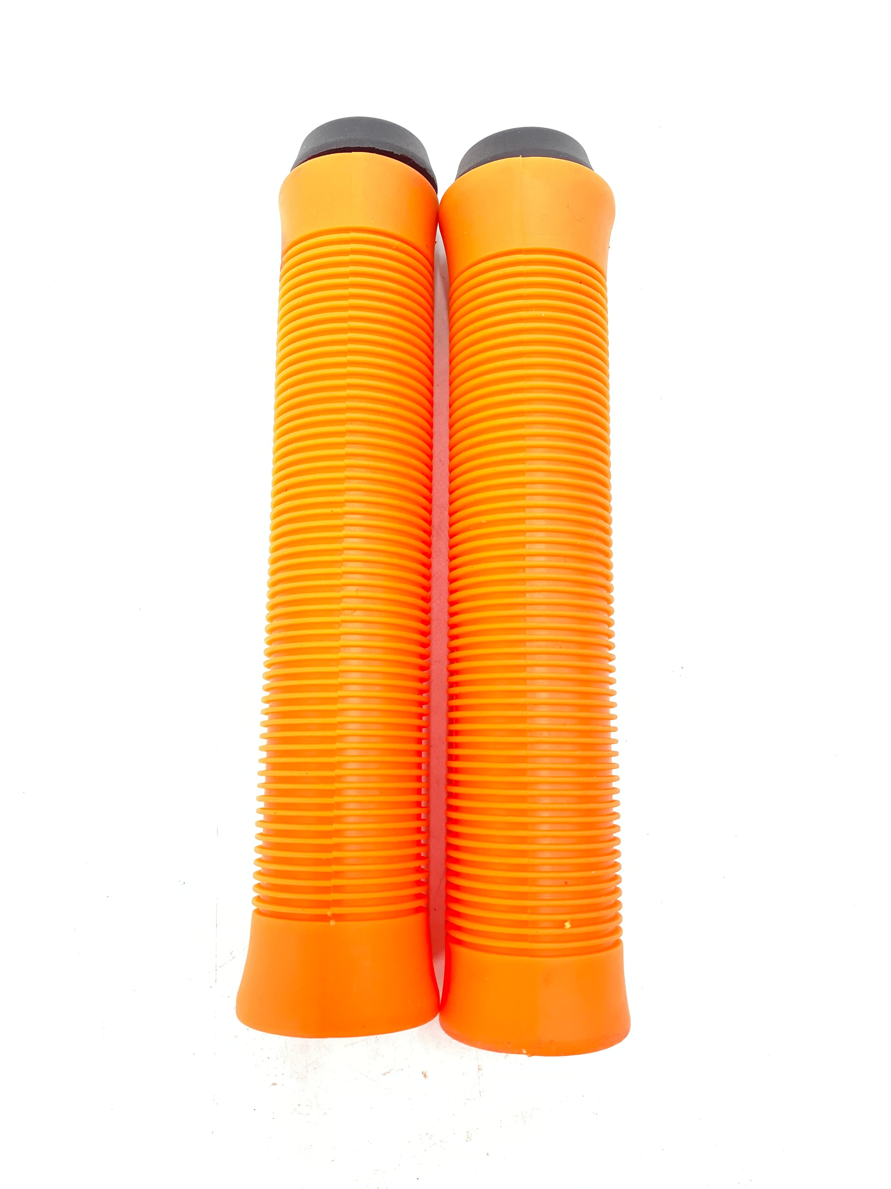 Cool price BMX stunt scooter grips durable 150mm rubber bmx grips: Orange