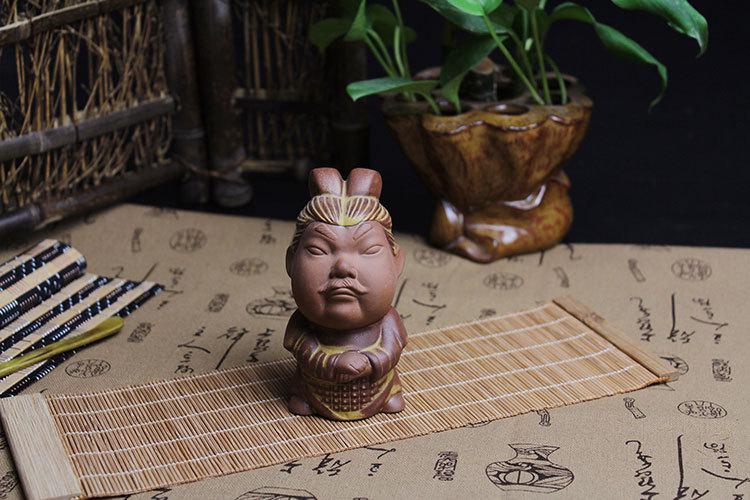 Xi&#39;an – ornement en céramique et porcelaine en terre cuite, zone touristique, artisanat de thé, décoration pour la maison, accessoires pour service à thé: 1